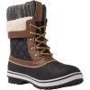 GLOBALWIN Women’s Waterproof Winter Boots Snow Boots For Women(1910 Black/Brown)