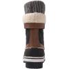 GLOBALWIN Women’s Waterproof Winter Boots Snow Boots For Women(1910 Black/Brown)
