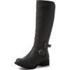 GLOBALWIN Women’s Knee High Fashion Boots For Women(21yy10 Grey)