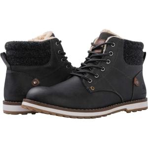 GLOBALWIN Men’s Moc Toe Winter Combat Boots(1926grey)