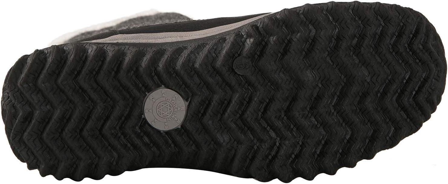 imageGLOBALWIN Womens Mid Calf Winter Snow Boots1913blackGrey