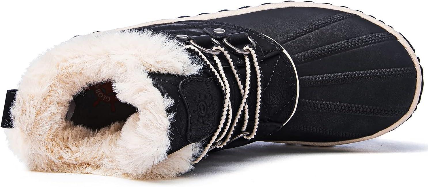 imageGLOBALWIN Womens Winter Boots Ankle Boots21yy26 Black
