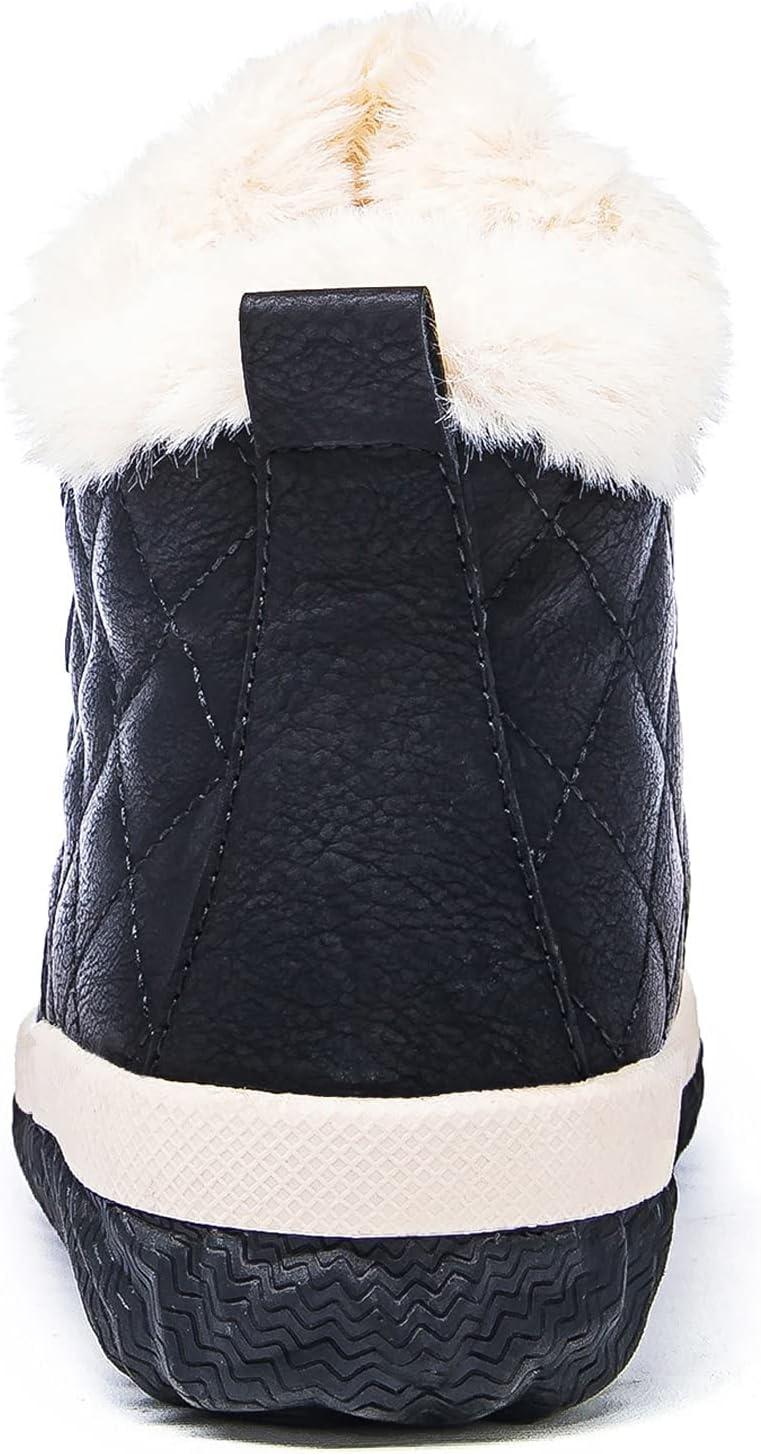 imageGLOBALWIN Womens Winter Boots Ankle Boots21yy26 Black