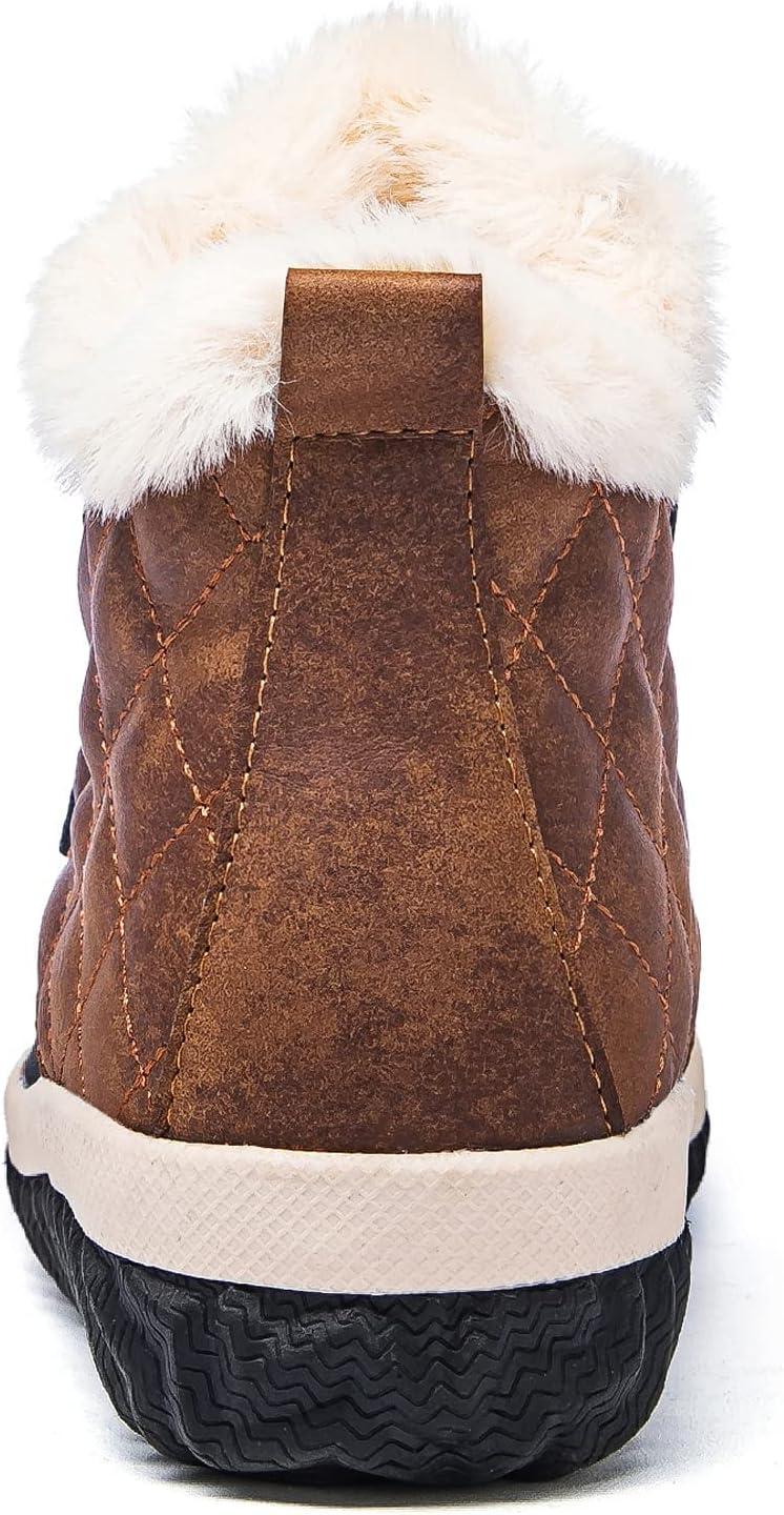 imageGLOBALWIN Womens Winter Boots Ankle Boots21yy26 Brown