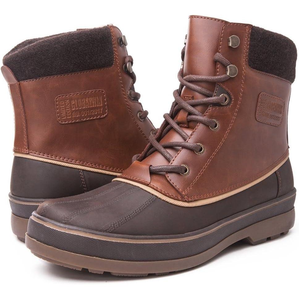 imageGLOBALWIN Mens Winter BootsBrown