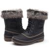 GLOBALWIN Men’s Winter Boots(1722black)