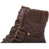 GLOBALWIN Women’s Ankle Booties Fashion Combat Boots(2102brown)