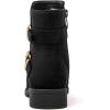 GLOBALWIN Women’s Ankle Boots Fashion Booties For Women Low Heel(21yy09 Black2)
