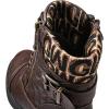 GLOBALWIN Women’s Combat Boots Lace Up Boots For Women Ankle Booties With Low Heel Fashion Dressy Short Boots(21yy18 Brown2)