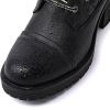 GLOBALWIN Women’s Combat Boots Lace Up Comfortable Ankle Booties For Women Low Heel(21yy16 Black)