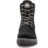 GLOBALWIN Women’s Fall Winter Quilted Ankle Boots – Warm Fleece Lined Winter Booties Combat Boots For Snow and Rain Non-Slip Fashion Ankle Booties(1915 Black3)