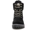 GLOBALWIN Women’s Fall Winter Quilted Ankle Boots – Warm Fleece Lined Winter Booties Combat Boots For Snow and Rain Non-Slip Fashion Ankle Booties(1915 Black2)