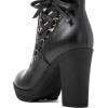 GLOBALWIN Women’s High Heel Boots For Women(21yy06black)