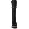 GLOBALWIN Women’s Lace Up Back Knee High Fashion Boots(19yy29 Black3)