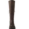 GLOBALWIN Women’s Lace Up Back Knee High Fashion Boots(19yy29brown)