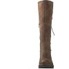 GLOBALWIN Women’s Lace Up Back Knee High Fashion Boots(19yy29camel)