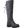 GLOBALWIN Women’s Lace Up Back Knee High Fashion Boots(19yy29grey)