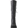 GLOBALWIN Women’s Lace Up Back Knee High Fashion Boots(19yy29grey)