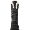 GLOBALWIN Women’s Mid Calf Winter Snow Boots(1913black/Grey)