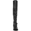 GLOBALWIN Women’s Over The Knee Thigh High Boots(18yy26black)