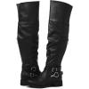 GLOBALWIN Women’s Over The Knee Thigh High Boots(18yy26black)