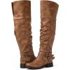 GLOBALWIN Women’s Over The Knee Thigh High Boots(18yy26brown)