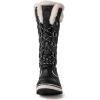 kingshow Globalwin Women’s Snow Boots – Mid-Calf-Length Winter Boots For Women with Faux Fur Lining, Insulated Cold Weather Protection, and Non-Slip Traction Sole(Black2)