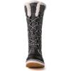 kingshow Globalwin Women’s Snow Boots – Mid-Calf-Length Winter Boots For Women with Faux Fur Lining, Insulated Cold Weather Protection, and Non-Slip Traction Sole(Grey2)