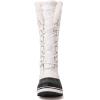 kingshow Globalwin Women’s Snow Boots – Mid-Calf-Length Winter Boots For Women with Faux Fur Lining, Insulated Cold Weather Protection, and Non-Slip Traction Sole(White2)