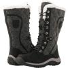 GLOBALWIN Women’s Mid Calf Winter Snow Boots(1913black/Grey)