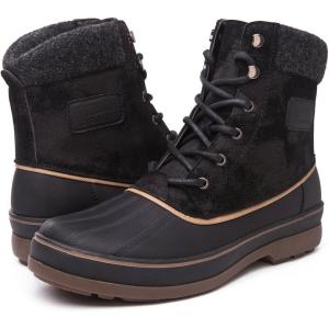 GLOBALWIN Men’s Winter Boots(Black)