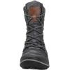 GLOBALWIN Women’s Snow Boots Waterproof Mid-Calf Winter Boots for Women with Quilted Knit Panels, Warm Fleece Lining, and Non-Slip Insulated Outdoor Sole(1841grey)