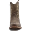 GLOBALWIN Women’s Western Ankle Boots Snip Toe Cowboy Boots For Women Embroidered Retro Chunky Block Heel Comfortable Fashion Short Boots For Nashville Outfits Cowgirl Outfits And Country Concert(25yy06 Brown)