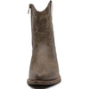 GLOBALWIN Women’s Western Charm Cowgirl Boots Mid Calf Comfy Cowboy Boots For Women With Pointed Toe(23yy16 Brown)