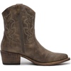 GLOBALWIN Women’s Western Charm Cowgirl Boots Mid Calf Comfy Cowboy Boots For Women With Pointed Toe(23yy16 Brown)