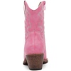 GLOBALWIN Women’s Western Charm Cowgirl Boots Mid Calf Comfy Cowboy Boots For Women With Pointed Toe(23yy16 Pink)