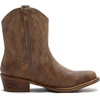 GLOBALWIN Women’s Western Charm Cowgirl Boots Mid Calf Comfy Cowboy Boots For Women With Pointed Toe(25yy06 Camel 2)