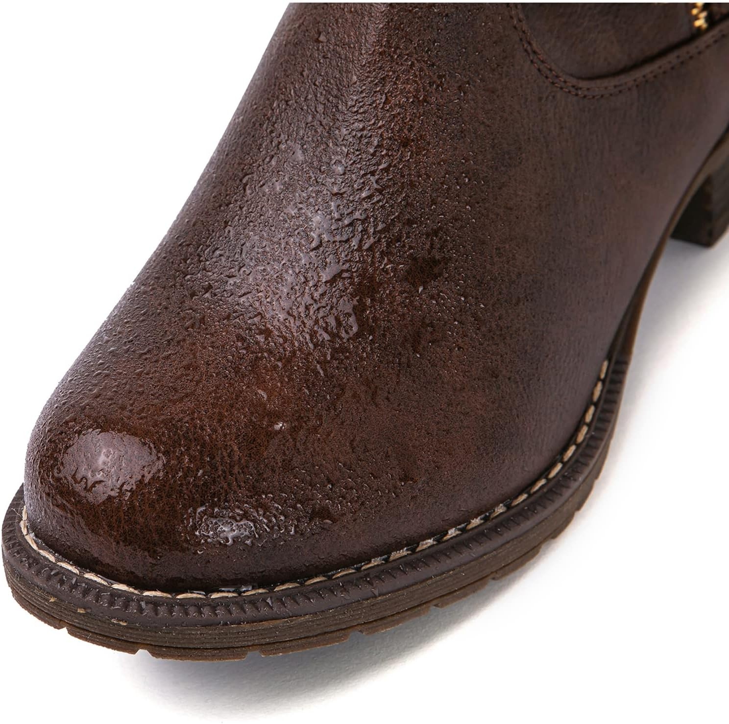 image:imageGLOBALWIN Womens Quilted KneeHigh Fashion Dressy Riding Boots17yy01 Brown2