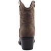 GLOBALWIN Women’s Cowgirl Boots Ankle Brown Cowboy Boots With Embroidered Stitching Low Heel Comfortable Western Boots For Country Outfits(22yy10 Camel2)