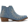 GLOBALWIN Women’s Mid Calf The Western Cowboy Cowgirl Boots(25yy05 Denim Blue)