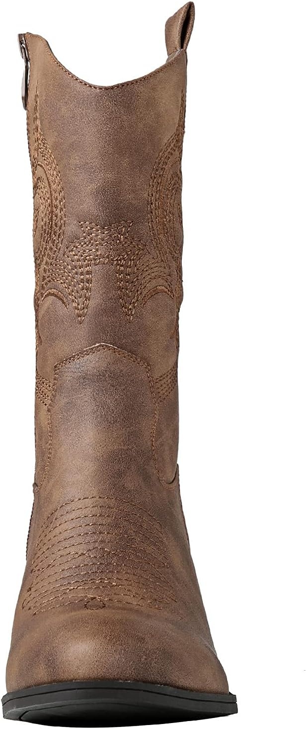 image:imageGLOBALWIN Cowboy Boots for Women MidCalf Western Style19yy17camel