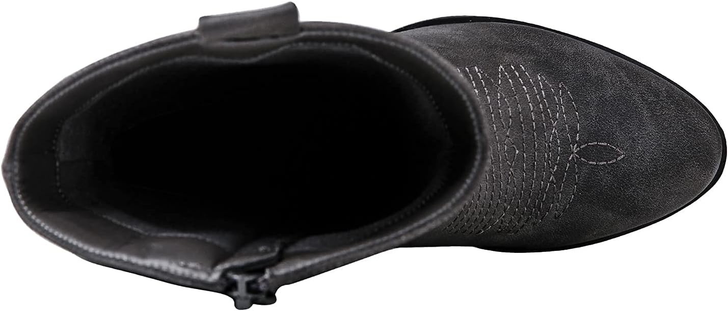 image:imageGLOBALWIN Cowboy Boots for Women MidCalf Western Style19yy17grey