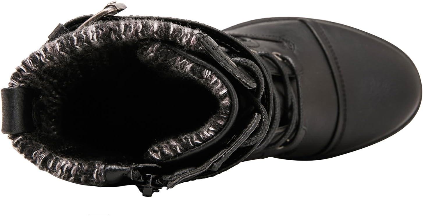 image:imageGLOBALWIN Womens Fashion Low Heels Ankle Boots1903black
