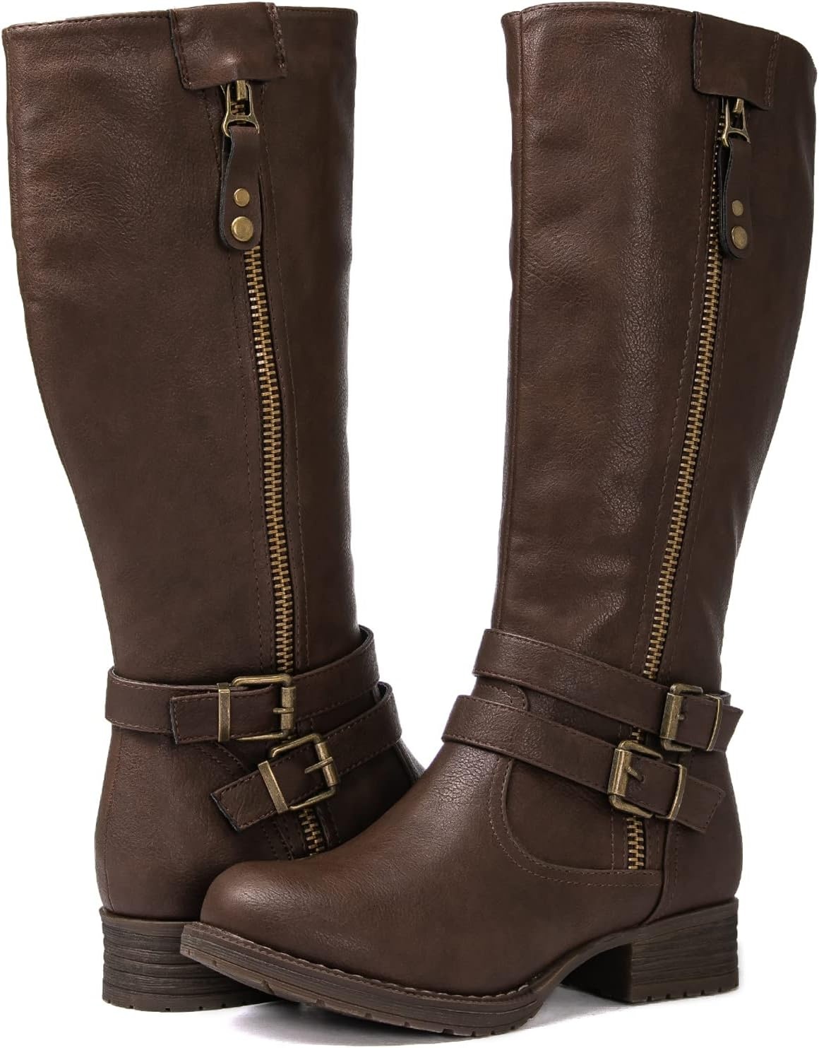 image:imageGLOBALWIN Womens Knee High Boots Comfortable Boots For Women16yy25brown