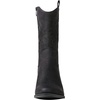 GLOBALWIN Cowboy Boots for Women, Mid-Calf Western Style(19yy17black)
