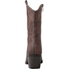 GLOBALWIN Cowboy Boots for Women, Mid-Calf Western Style(19yy17brown)