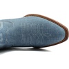 GLOBALWIN Cowboy Boots for Women, Mid-Calf Western Style(Denim Blue)
