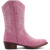 GLOBALWIN Cowboy Boots for Women, Mid-Calf Western Style(Pink)