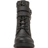 GLOBALWIN Women’s Fashion Low Heels Ankle Boots(1903black)