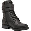 GLOBALWIN Women’s Fashion Low Heels Ankle Boots(1903black)